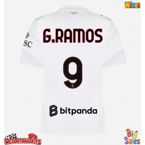 AC Milan Goncalo Ramos #9 Replica Away Stadium Shirt for Women 2026-27 Short Sleeve